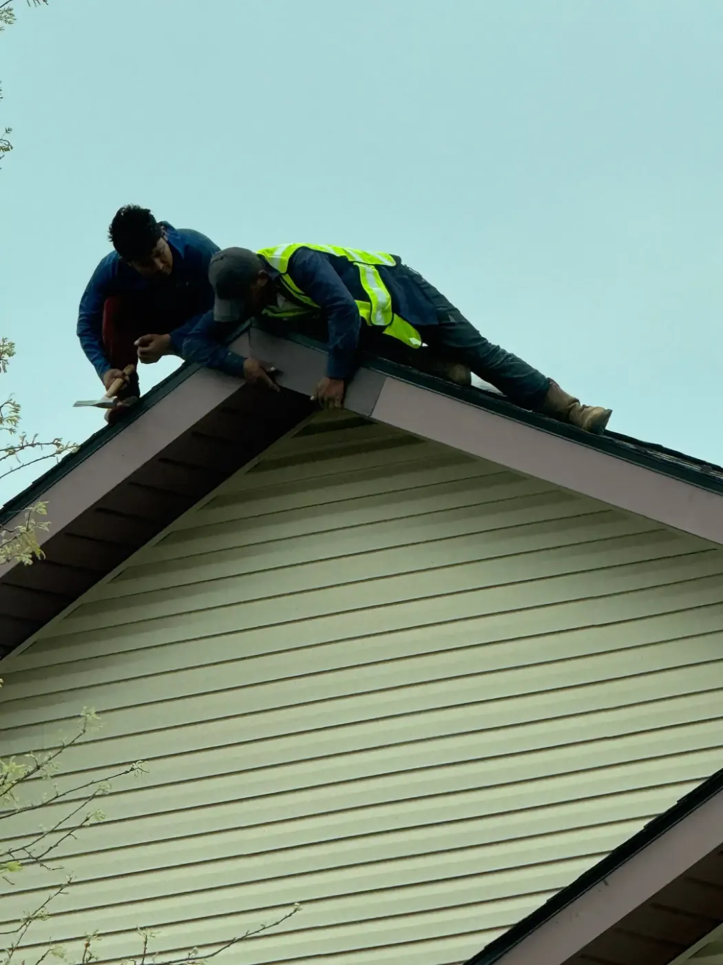 Commercial roof inspection documented in AmeriPlex Whitestown